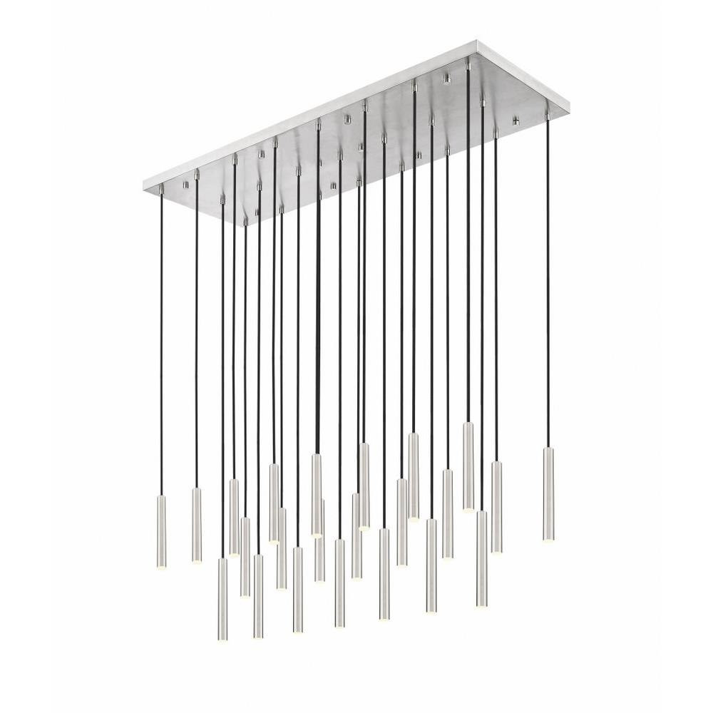 Forest 115W 23 LED Linear Chandelier 12 Inch Tall X 18 Inch Wide By Z-Lite - 919MP12-23L