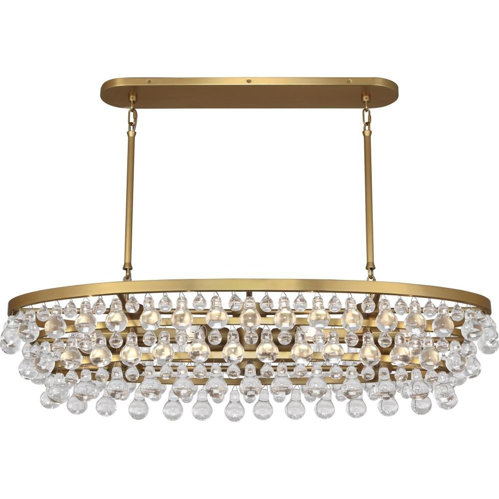 Bling 8 Light Oversized Chandelier by Robert Abbey - 1007