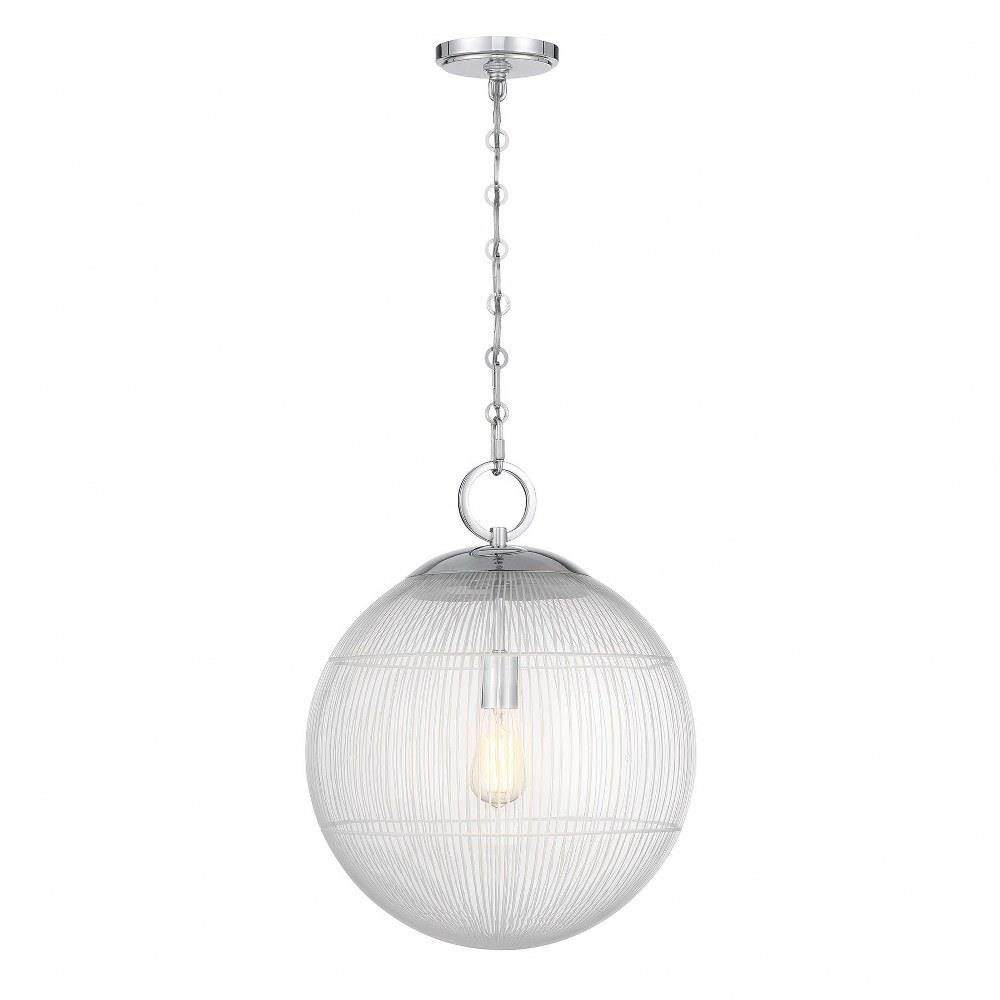 Cabot 1 Light Pendant 19.25 Inch Tall and 16 Inch Wide by Savoy House - 7-1840-1