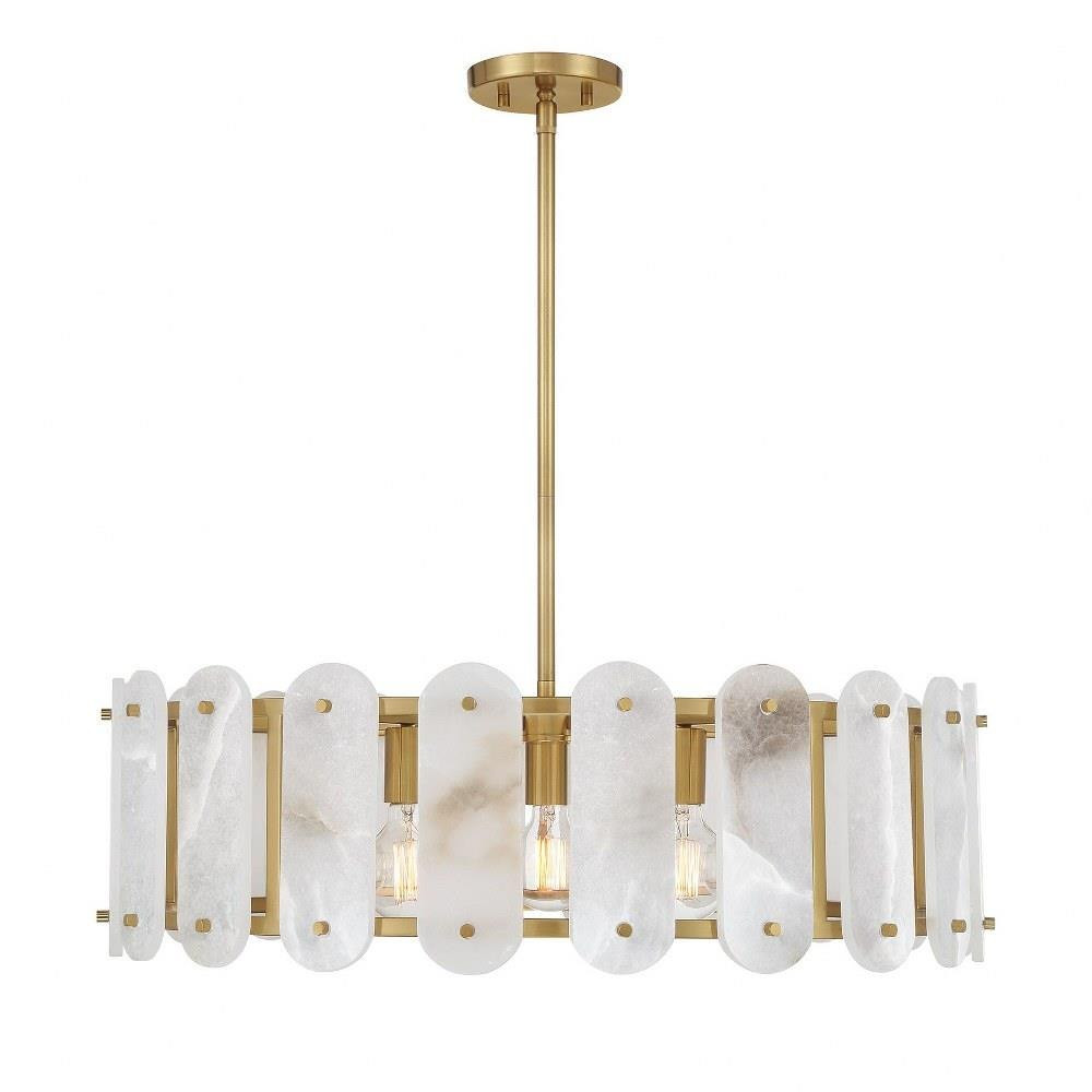 Antolini 5 Light Pendant 8.38 Inch Tall and 28.5 Inch Wide by Savoy House - 7-2911-5
