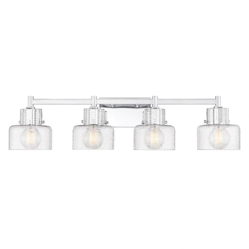 Dover 4 Light Bath Vanity 8.25 Inch Tall and 33.25 Inch Wide by Savoy House - 8-1030-4