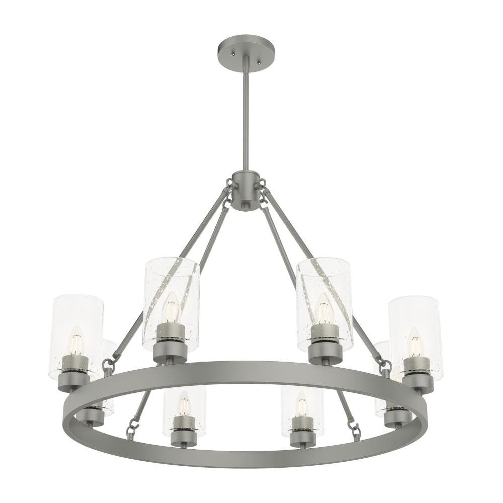 Hartland 8 Light Large Chandelier by Hunter - 19010