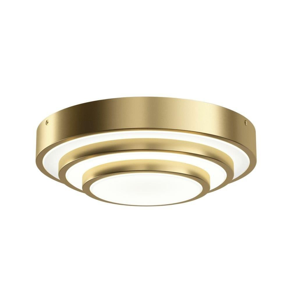 Dombard 1 LED Inch Wide Semi Flush Mount by Elan - 84320