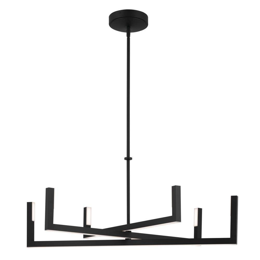Priam 6 LED Light Oversized Chandelier by Elan - 84328