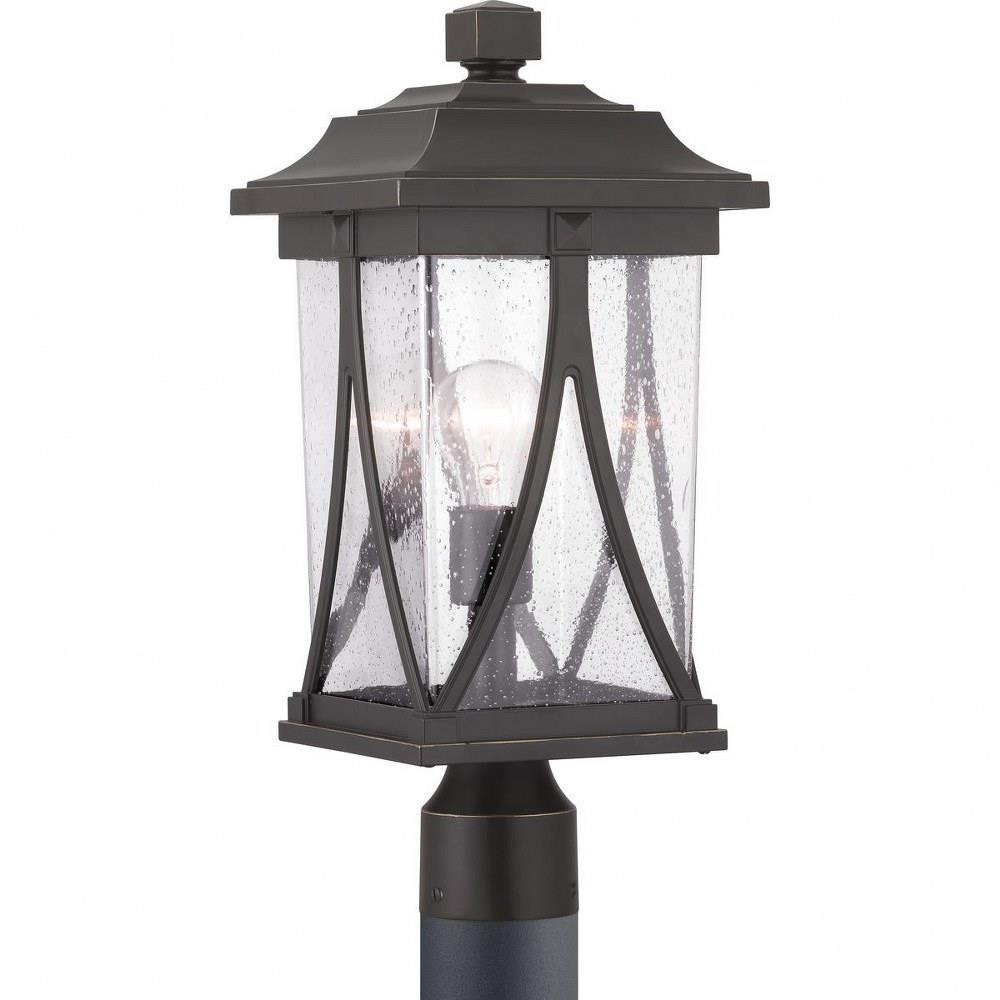 Abbott Outdoor Light 1 Light Square Shade 8.25 x 18.5 Inches by Progress  - P540011