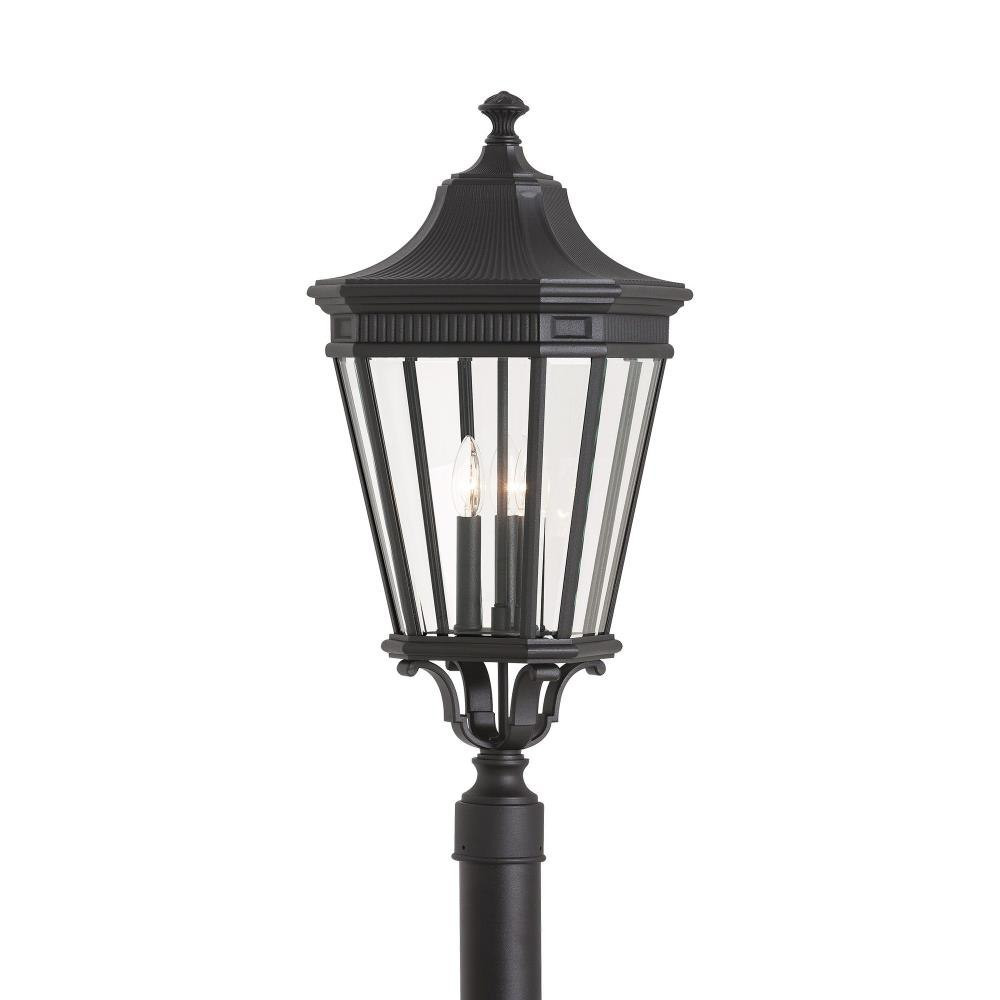 Cotswold Lane Three Light Outdoor Post Mount 12 x 27.5 In by Generation - OL5408