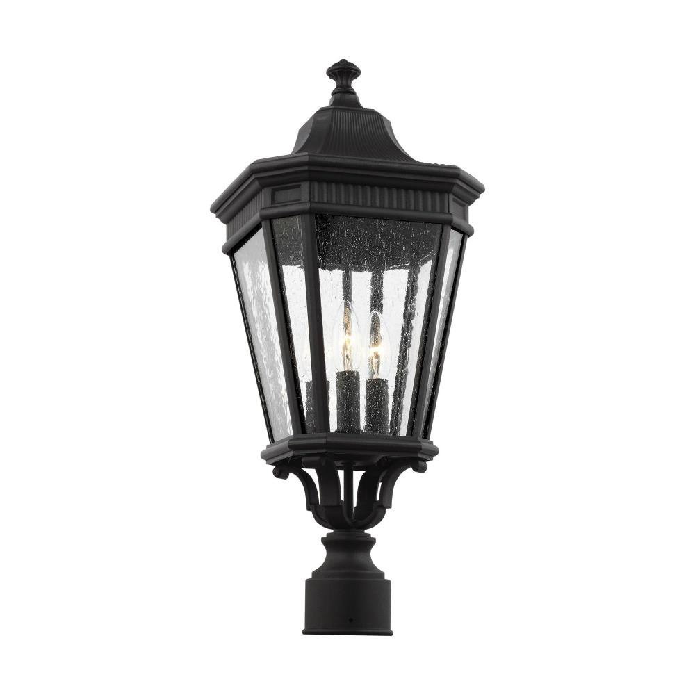 Cotswold Lane Three Light Outdoor Post Lantern 9.5 x 22.38 In by Generation - OL5427