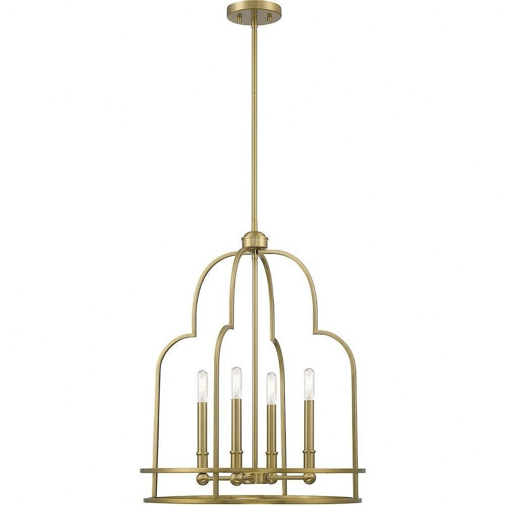 Diplomat 4 Light Large Pendant by Savoy House - 3-6612-4