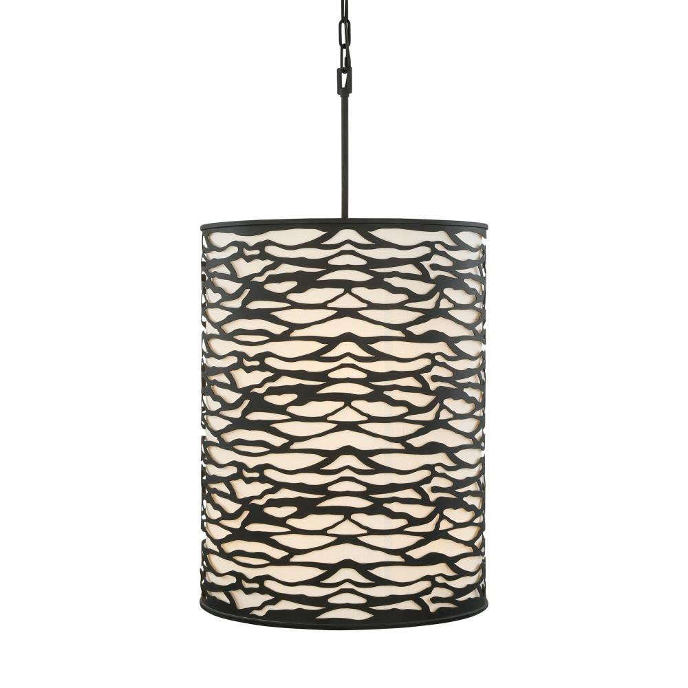 Kato 6 Light Large Pendant 26 Inch Tall by Varaluz - 348F06