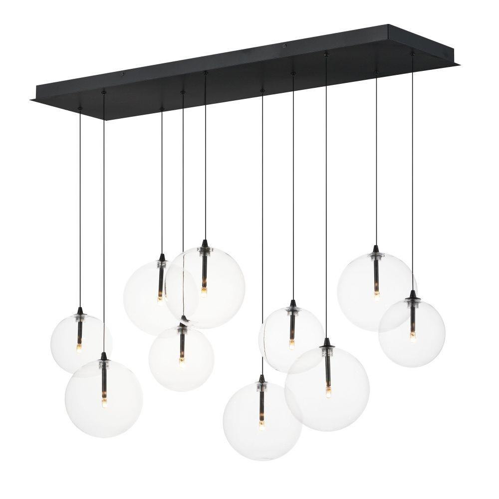 Global 18W 10 LED Light Oversized Linear Pendant by ET2 - E25079-18