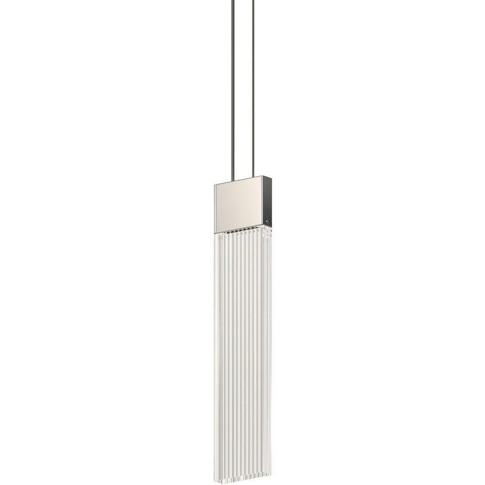 V Panels 5.2W 1 LED Pendant 11.75 Inch Tall and 2.25 Inch Wide by Sonneman - 3091