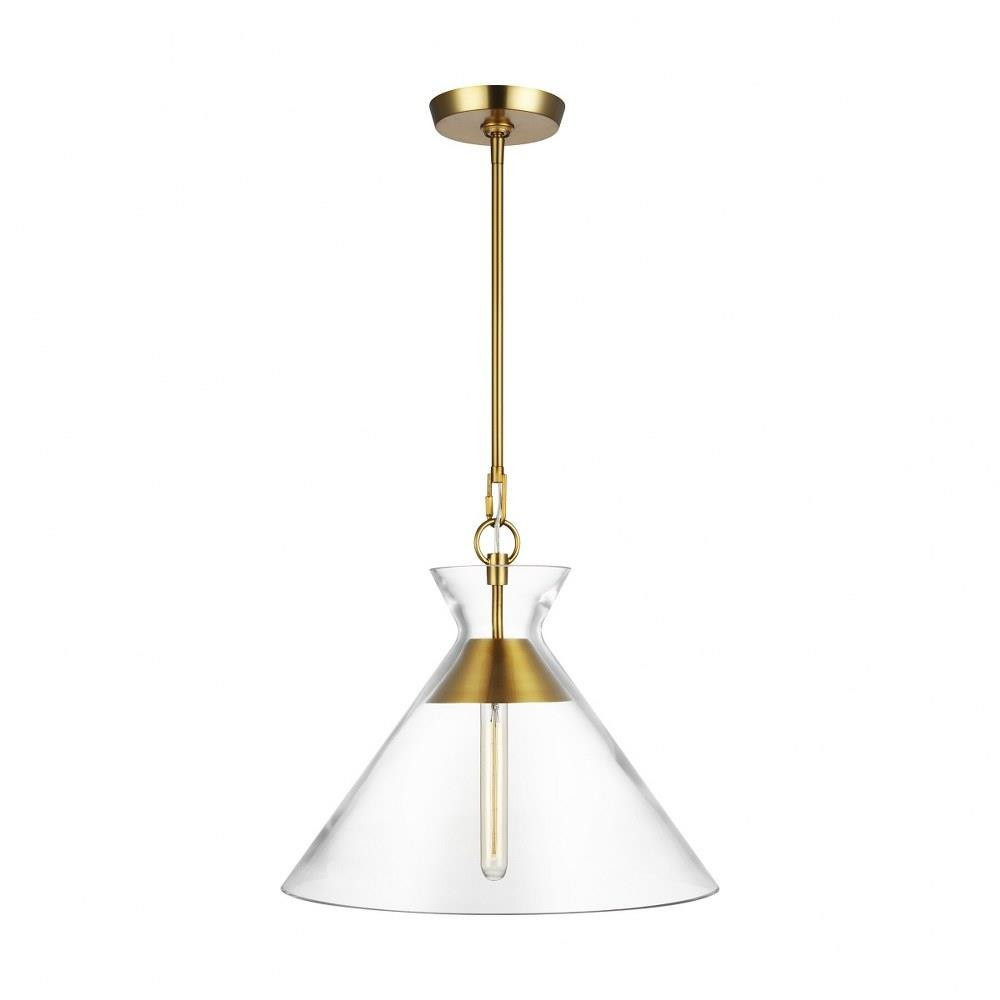Atlantic 1 Light Large Pendant by Visual Comfort Studio - CP1031