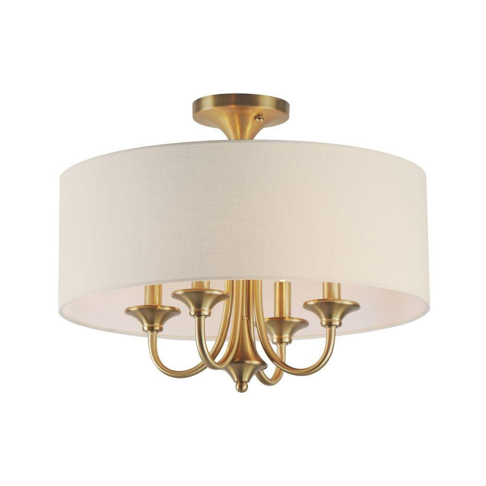 Bongo 4 Light 18 Inch Wide Semi Flush Mount by Maxim - 10013