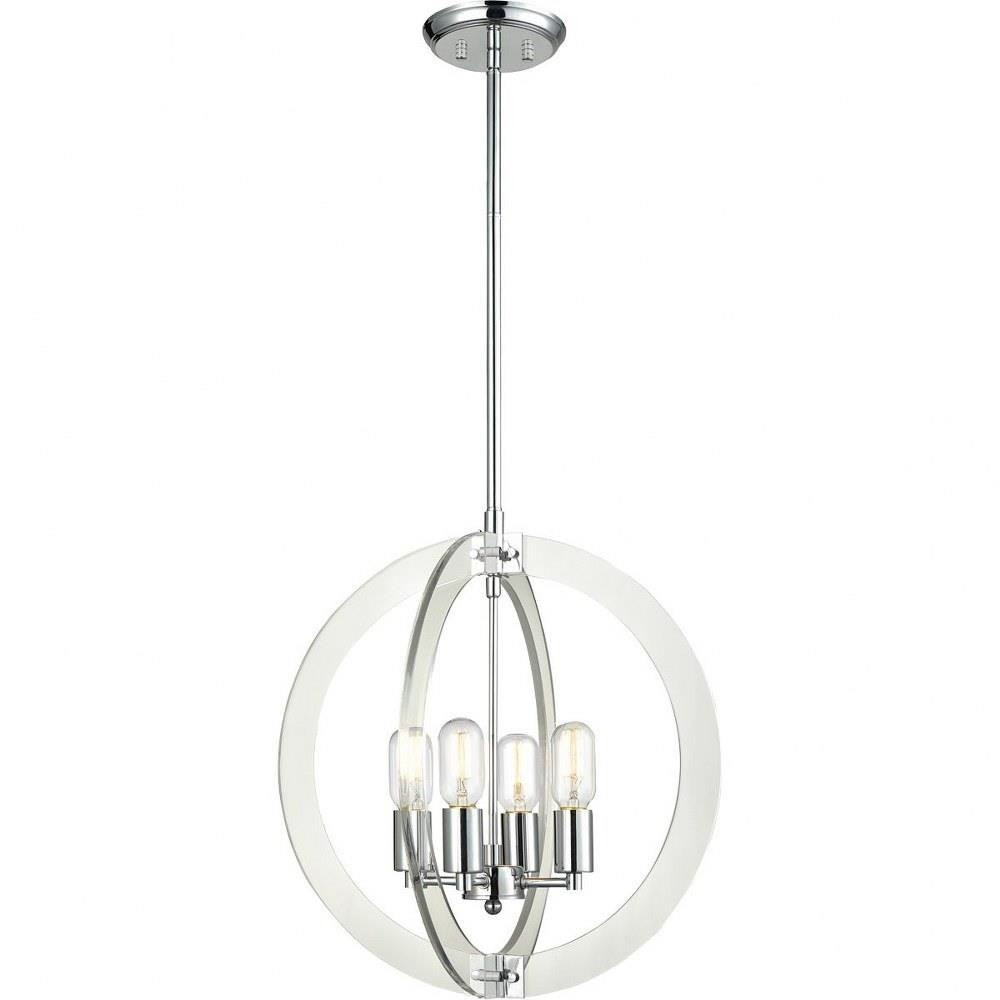Dangle Candle 4 Light Large Pendant by Matteo - C61504