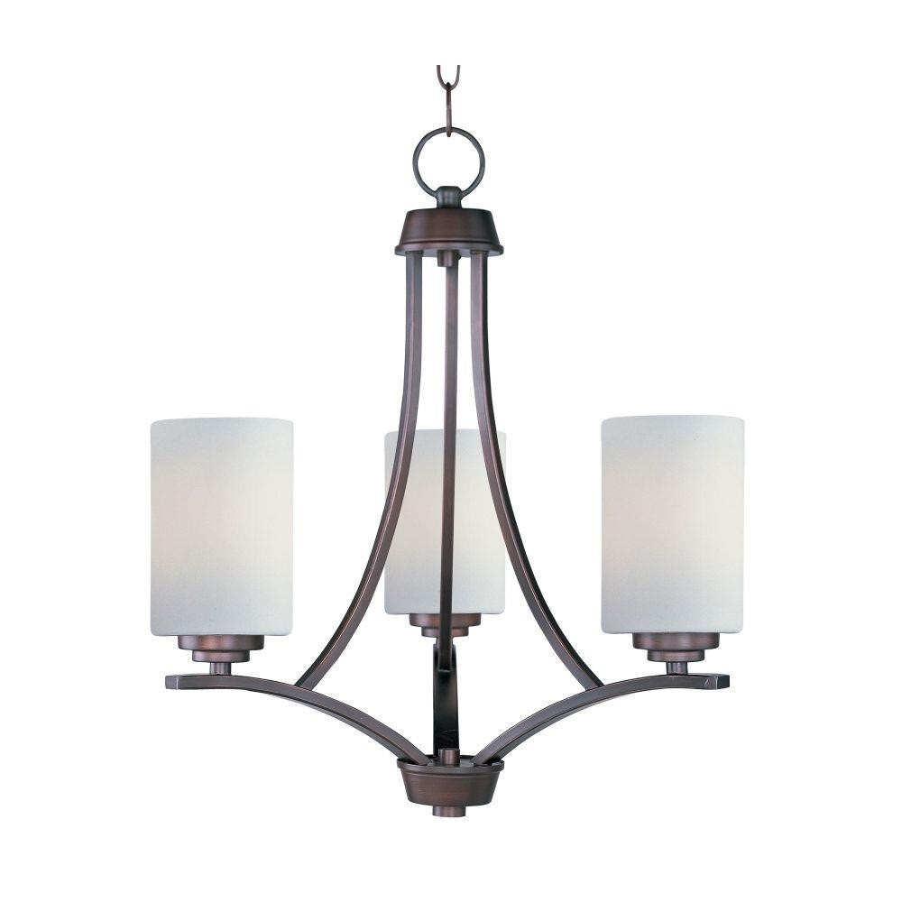 Deven 3 Light 18 Inch Wide Semi Flush Mount by Maxim - 20031-18
