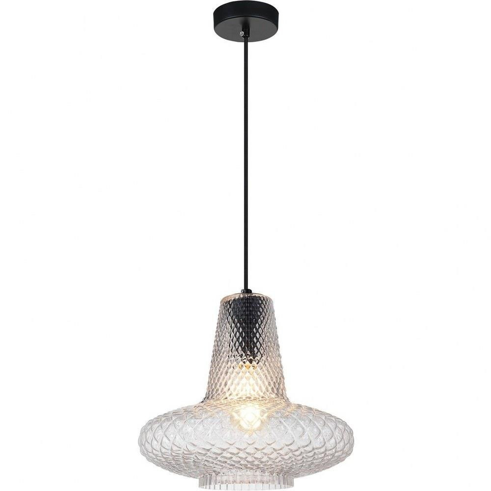 Quilted Gem 1 Light Medium Pendant by Matteo - C68102