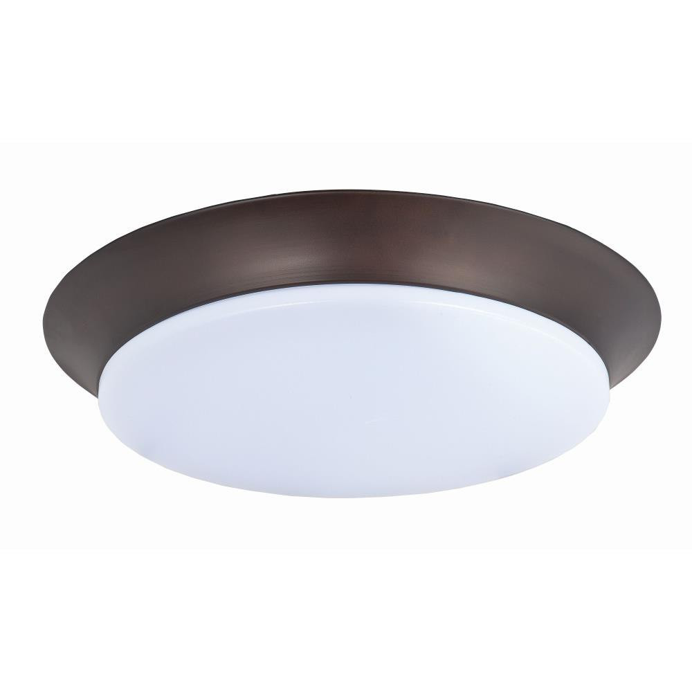 Low Profile 12W 1 LED 13.75 Inch Wide Flush Mount by Maxim 87598WT