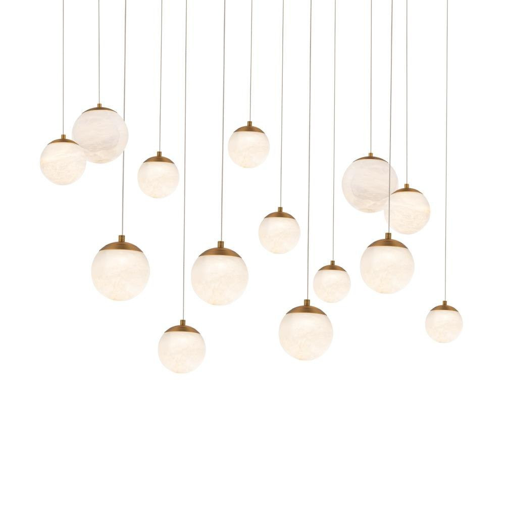 Pisces 108W 14 LED Light Linear Pendant by Modern Forms - PD-34414L