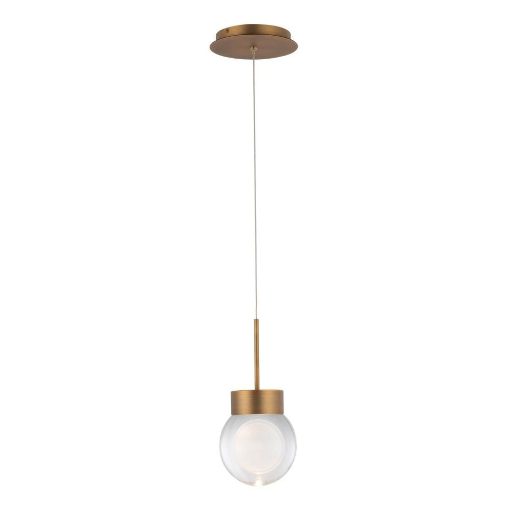 Double Bubble 9W 1 LED Mini Pendant with T24 Complaint by Modern Forms - PD-82006-T24