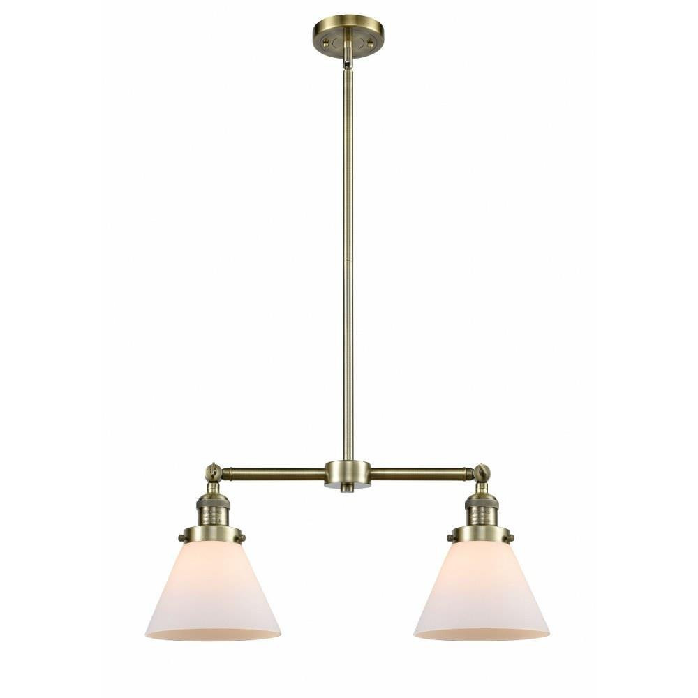 Cone 2 Light Large Island Pendant by Innovations 209-G4