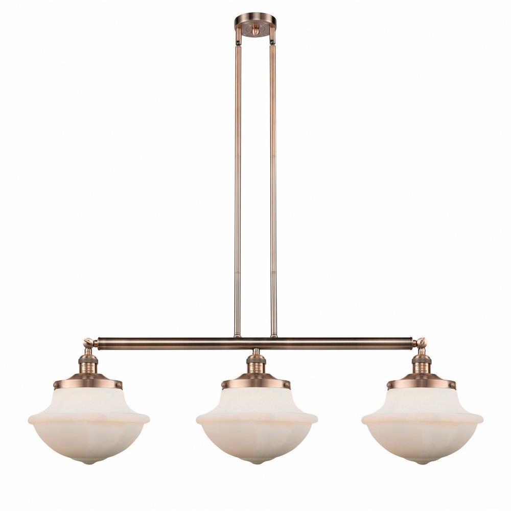 Oxford 3 Light Oversized Island Pendant by Innovations - 213-G54