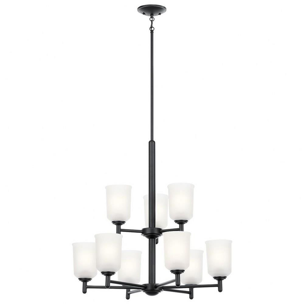 Shailene 9 Light Large 2 Tier Chandelier by Kichler - 43672