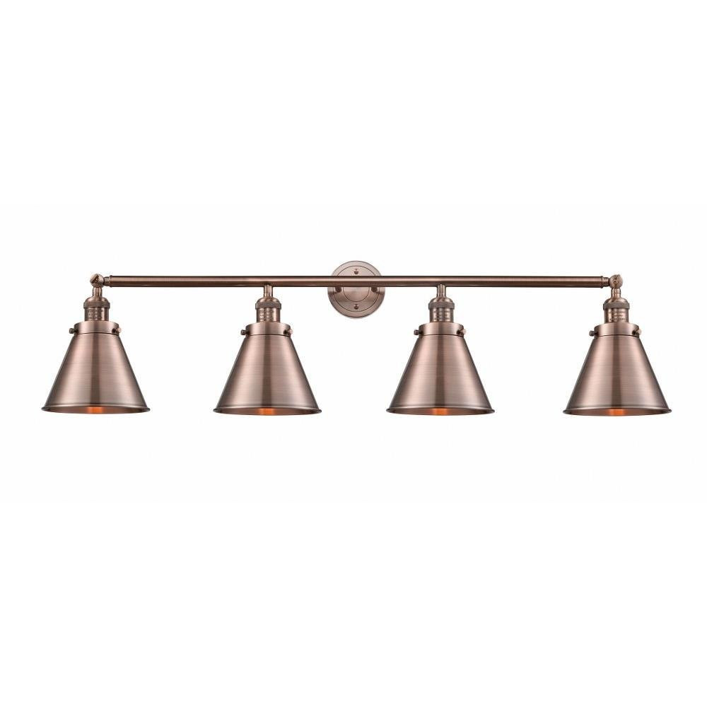 Appalachian 4 Light Vanity Light 43.75 Inch Wide by Innovations - 215-M13