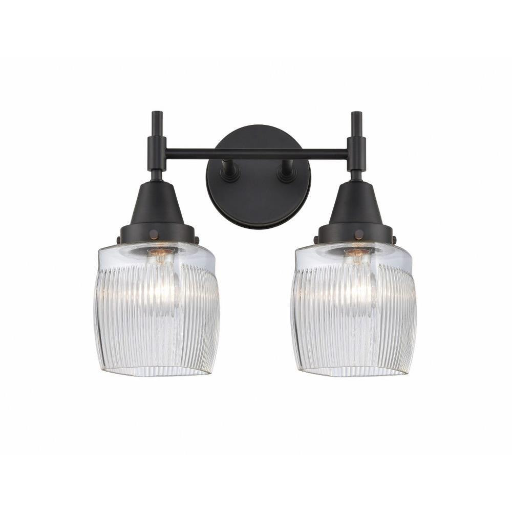 Colton 2 Light Vanity Light 14.5 Inch Wide by Innovations - 447-2W-G302