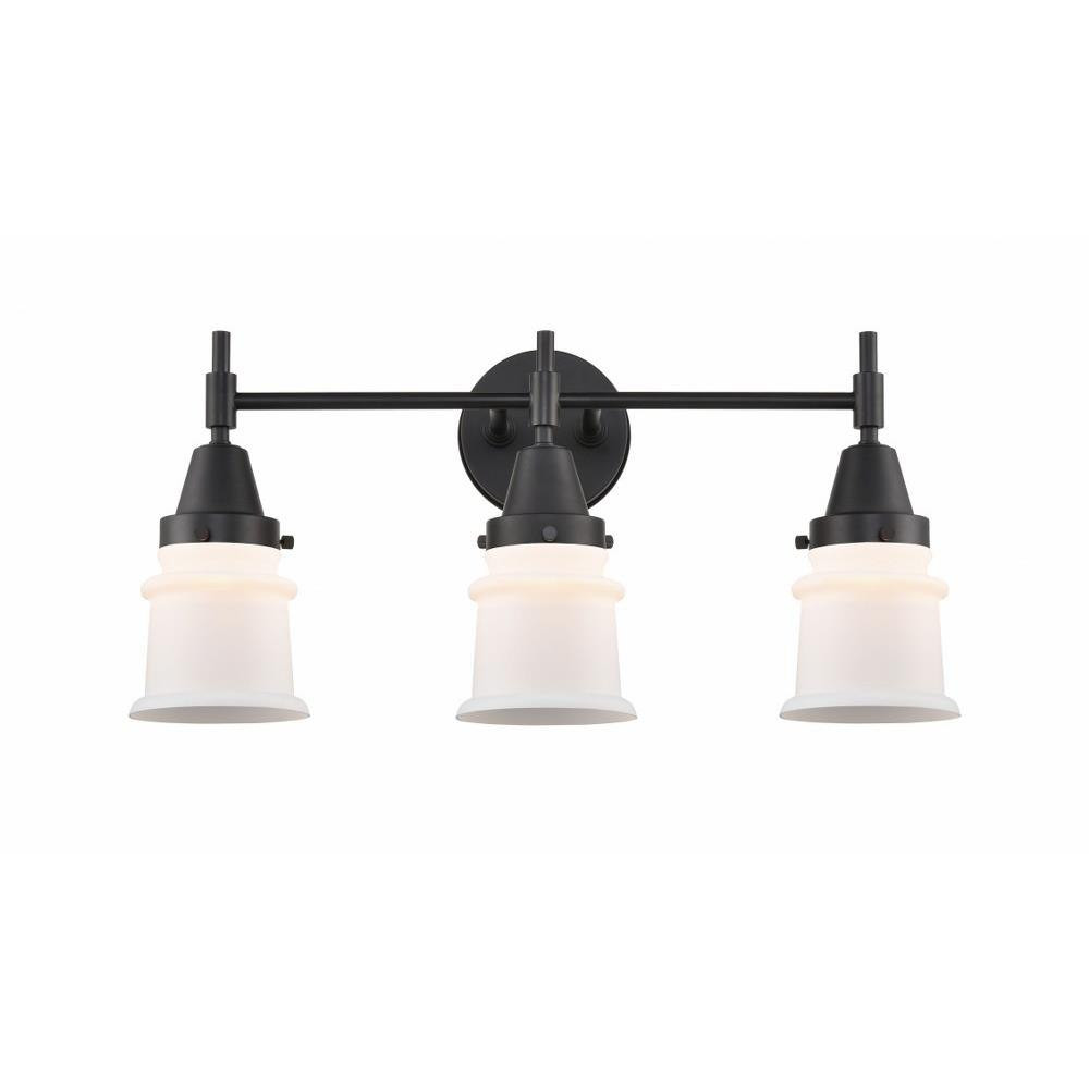 Canton 3 Light Industrial Bell Vanity Light 23.5 Inch Wide by Innovations - 447-3W-G18S