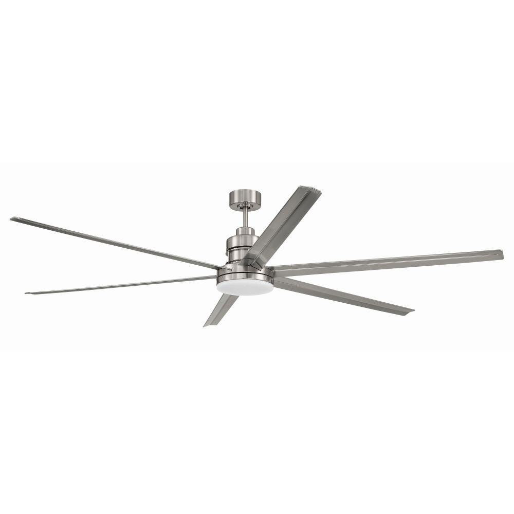 Mondo 6 Blade Ceiling Fan with Light Kit 80 Inches Wide by Craftmade - MND80