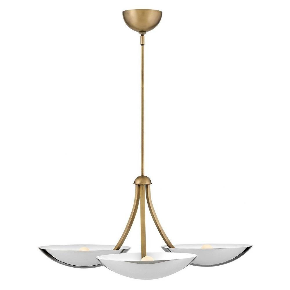 Glenn 15W 3 LED Large Chandelier 36 Inch Wide by Fredrick Ramond  - FR41646