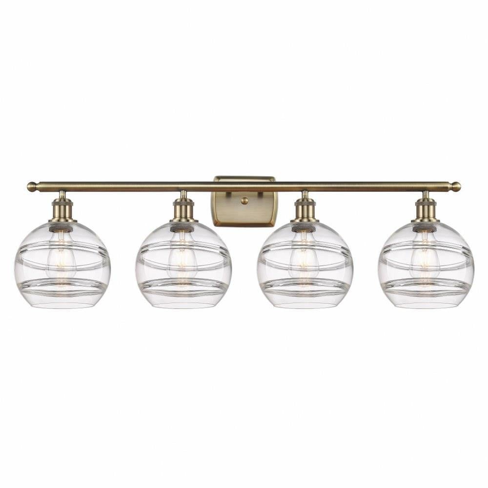 Rochester 4 Light Vanity Light 38 Inch wide by Innovations - 516-4W-G556-8