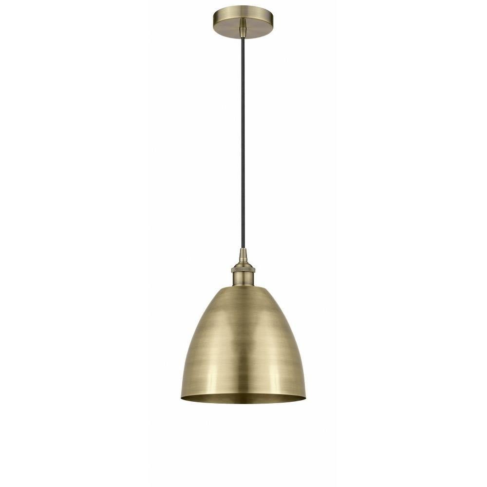 Edison Dome 1 Light Small Pendant 12.88 Inch Tall by Innovations - 616-1P-MBD-9