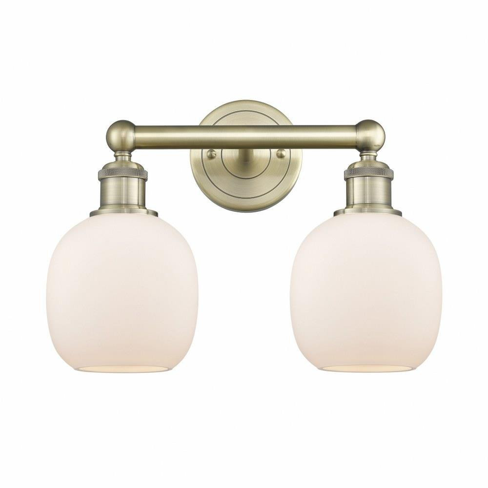 Belfast 2 Light Vanity Light 15 Inch Wide by Innovations - 616-2W-B