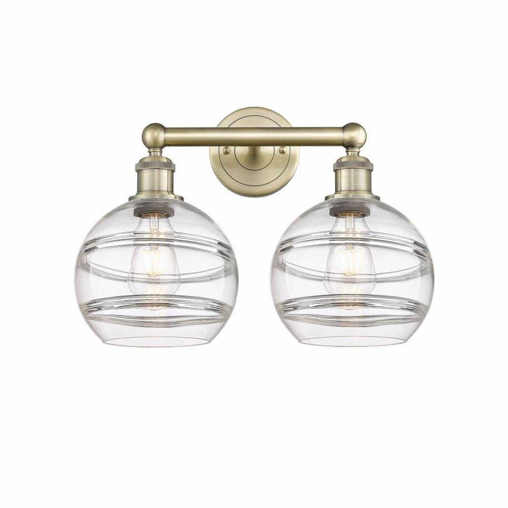 Rochester 2 Light Vanity Light 17 Inch Wide by Innovations - 616-2W-G556-8