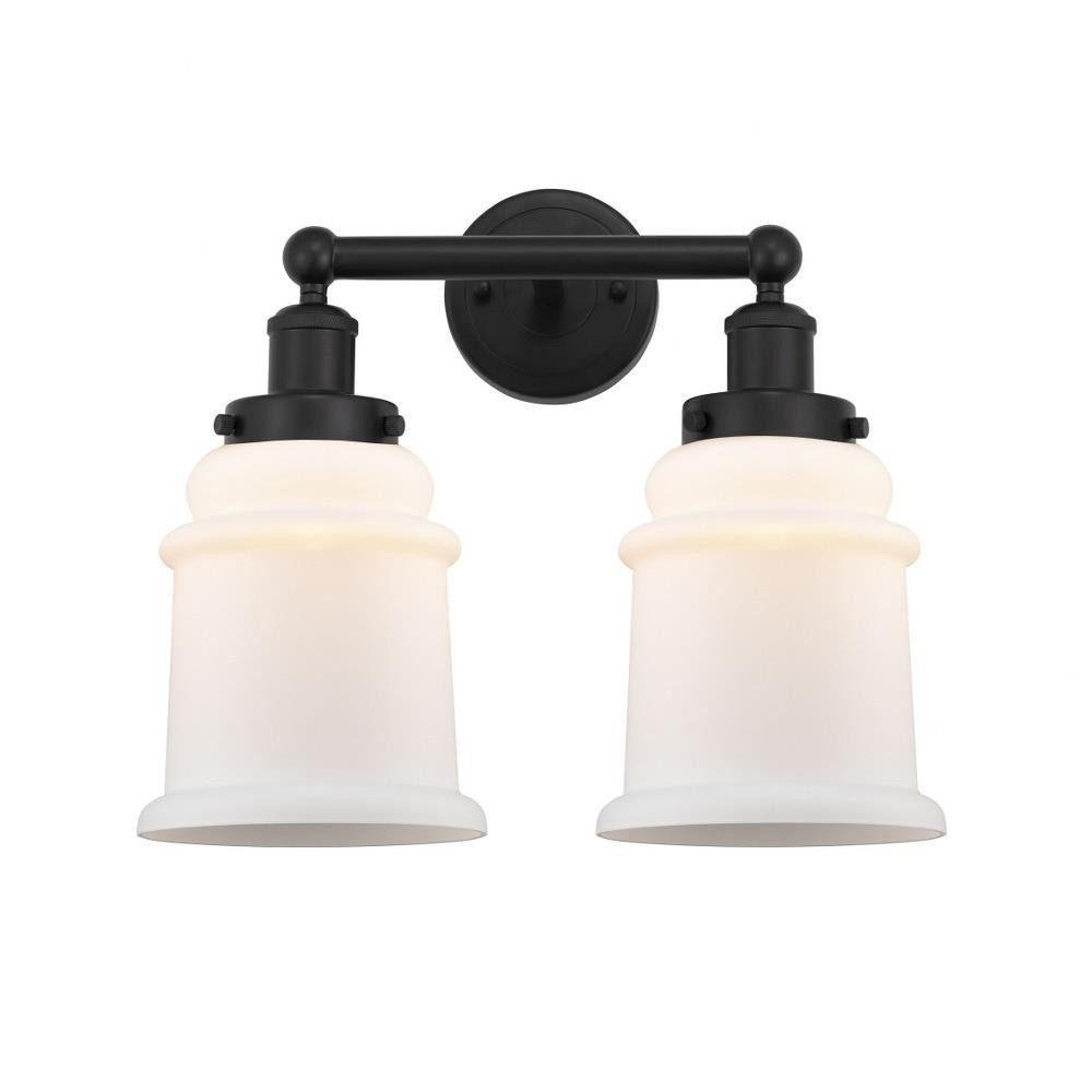 Canton 2 Light Industrial Vanity Light 15 Inch Wide by Innovations - 616-2W-G18