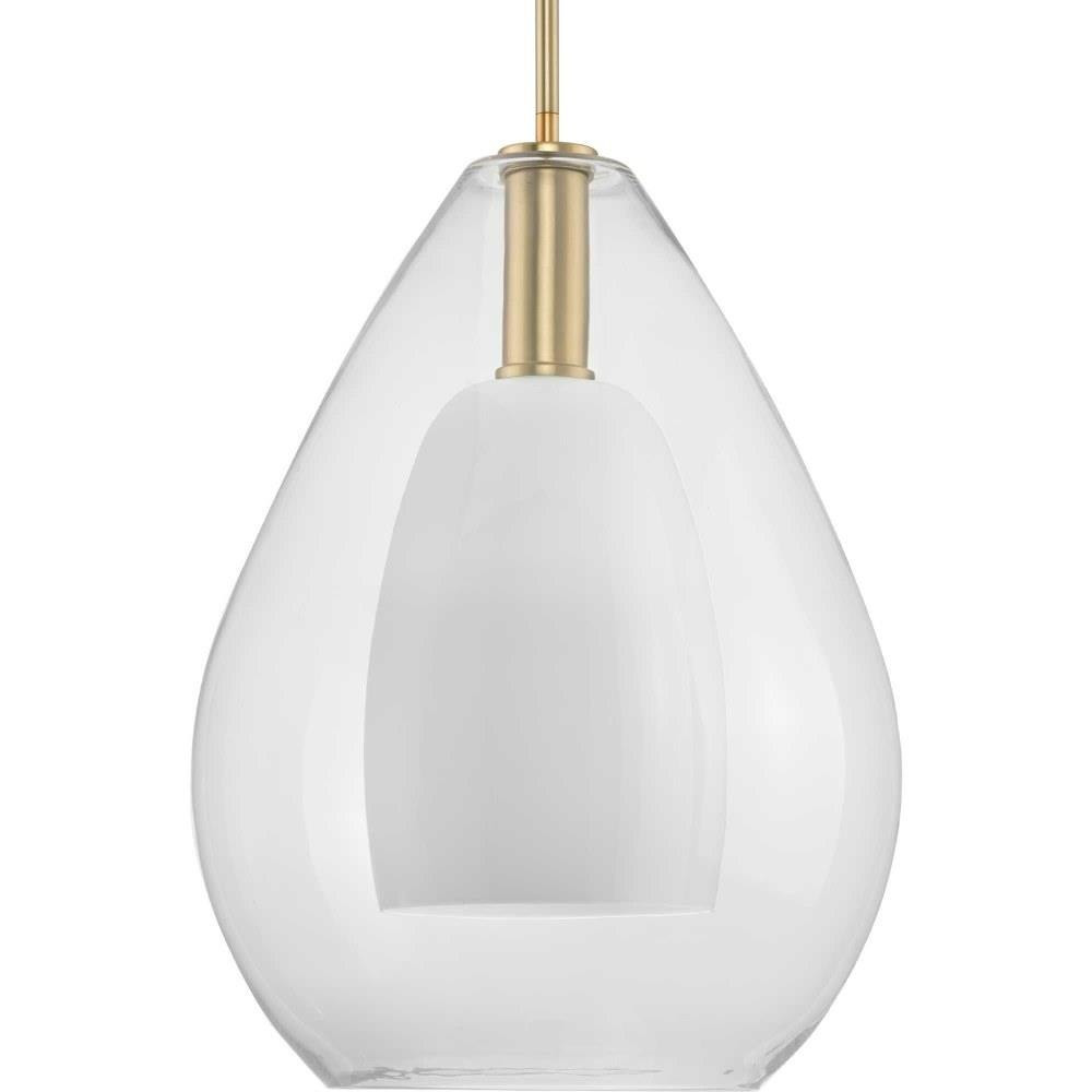 Carillon 1 Light Medium Pendant by Progress - P500439