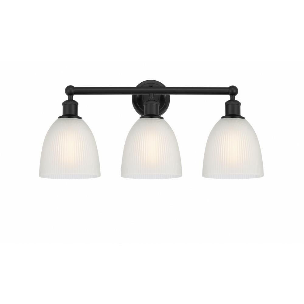 Castile 3 Light Industrial Vanity Light 46 Inch Wide by Innovations - 616-3W-G38