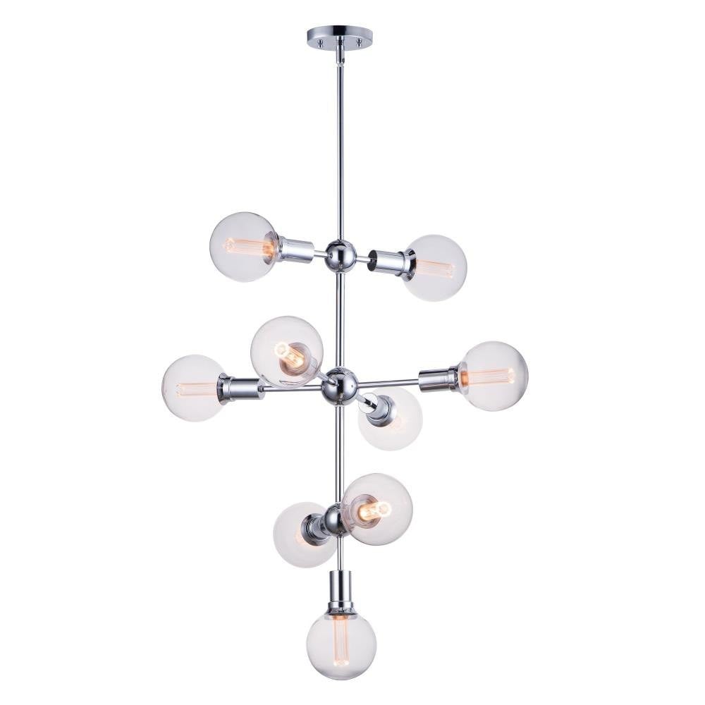 Molecule 31.5W 9 LED Large Oversized Foyer Pendant by Maxim - 11349/G40 LED