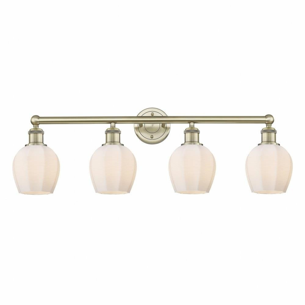 Norfolk 4 Light Vanity Light 32.75 Inch Wide by Innovations - 616-4W-NOR