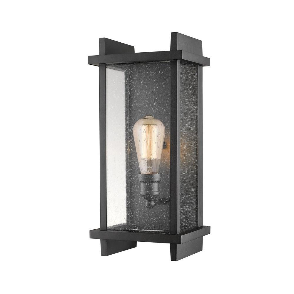 Fallow 1 Light Industrial Outdoor Wall Lantern by Z Lite - 565M