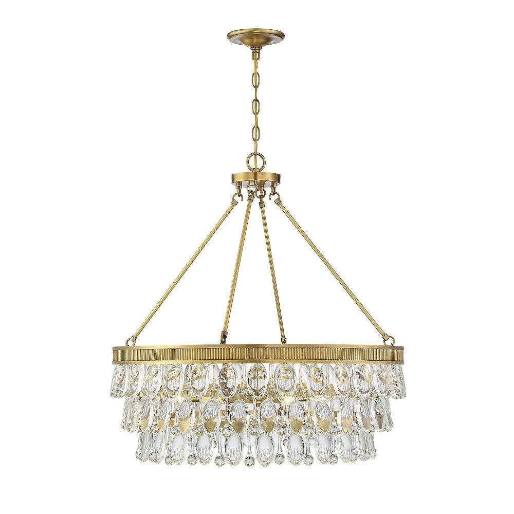 Windham 6 Light Large Pendant by Savoy House - 7-8701-6