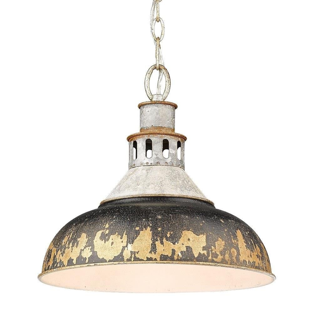 Kinsley 1 Light Medium Pendant by Golden - 0865-L