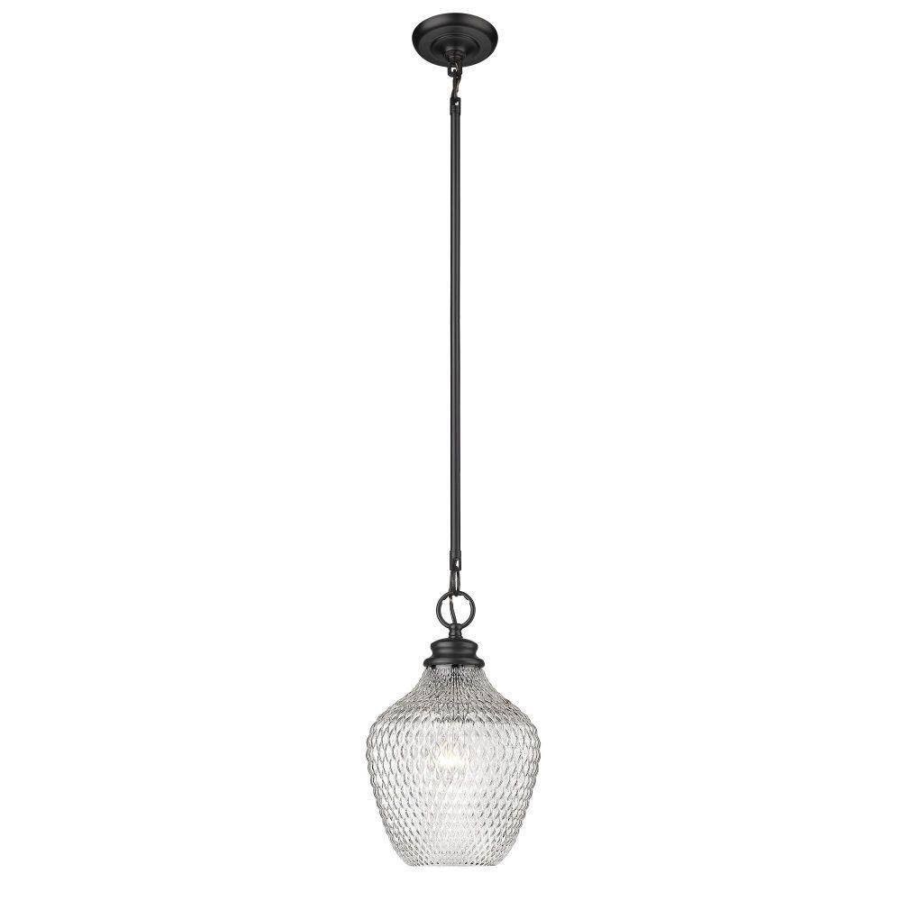 Adeline 1 Light Small Pendant by Golden - 1088-M