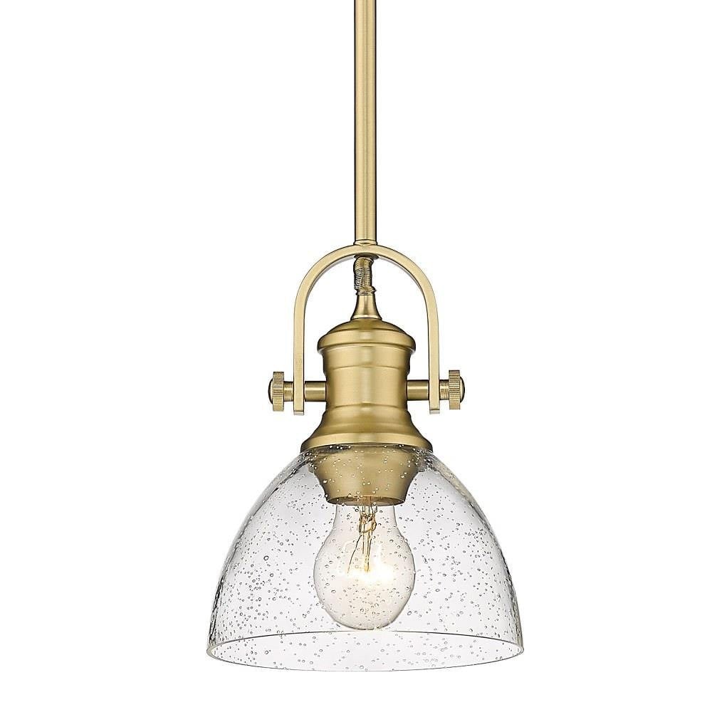 Hines 1 Light Small Pendant by Golden - 3118-M1L