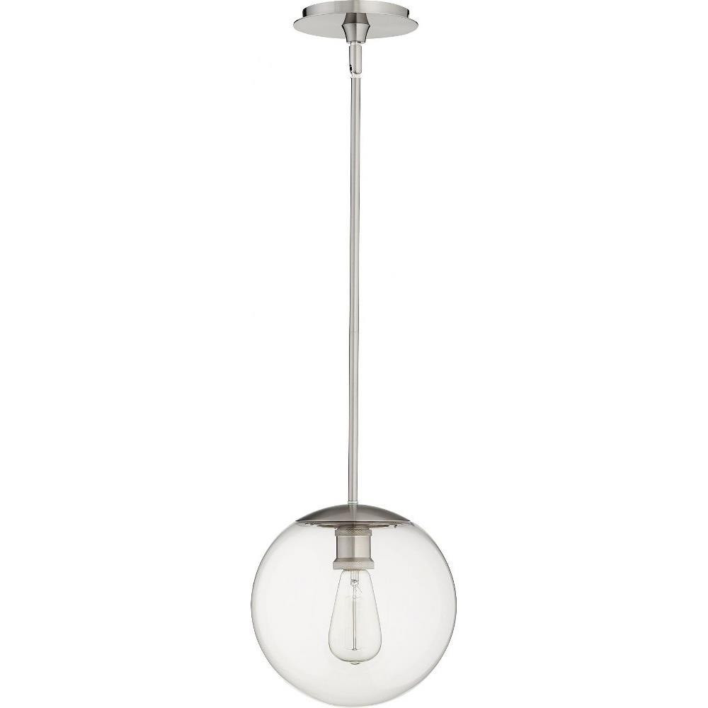 1 Light Small Globe Pendant 10 Inch Tall by Quorum - 80-10
