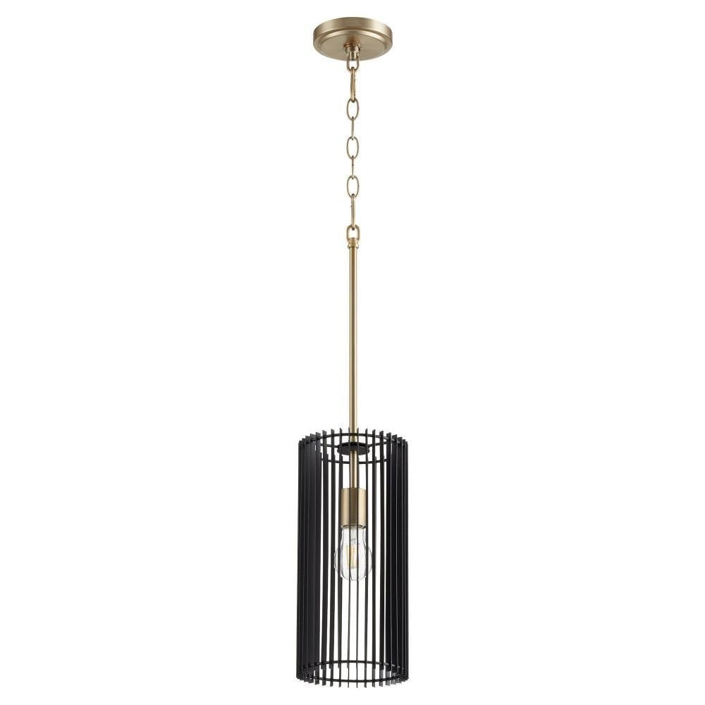 Finura 1 Light Small Pendant 14.25 Inch Tall by Quorum - 817-1