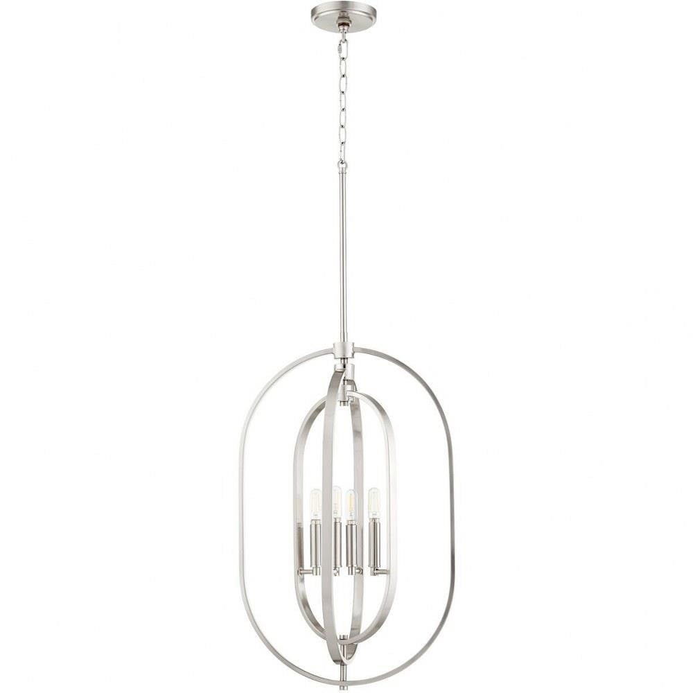 4 Light Large Oval Pendant by Quorum - 8610-4
