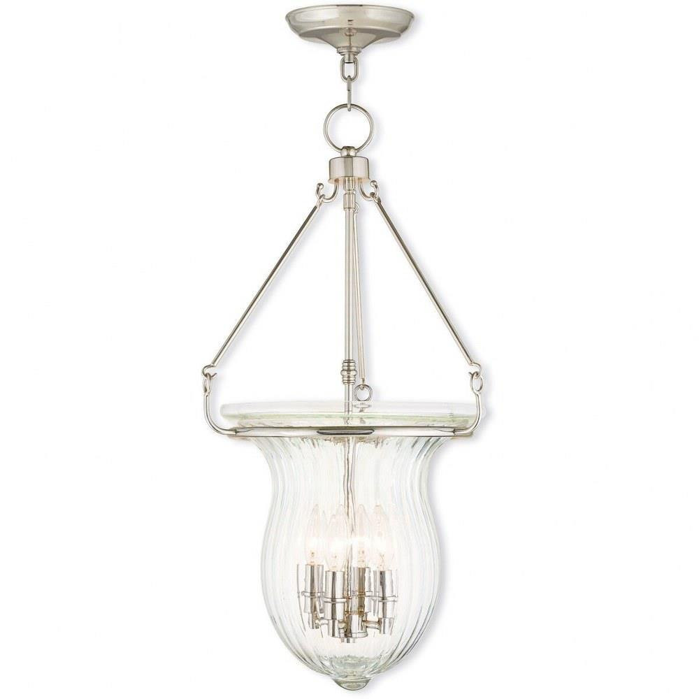 Andover 4 Light Medium Pendant by Livex - 50946