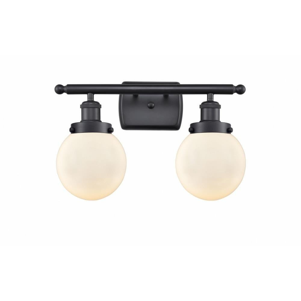 Beacon 2 Light Vanity Light 16 Inch Wide by Innovations - 916-2W-G20-6